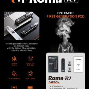 Roma –R1 羅馬 主機 通用 OXVA 小蠻牛 XLim pro 煙彈-蒸汽樂園電子煙