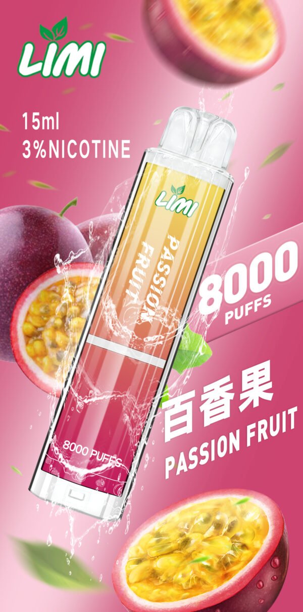 【LIMI】發光抛棄式電子煙 8000口辣妹發光棒 | 現貨供應